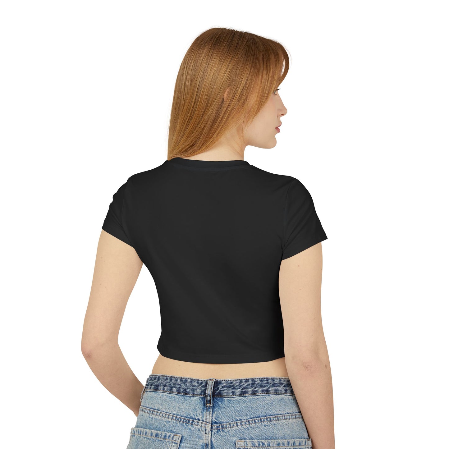 Chic Women's Baby Tee - Stylish Cropped Top for Casual Chic Outfits JoeFit