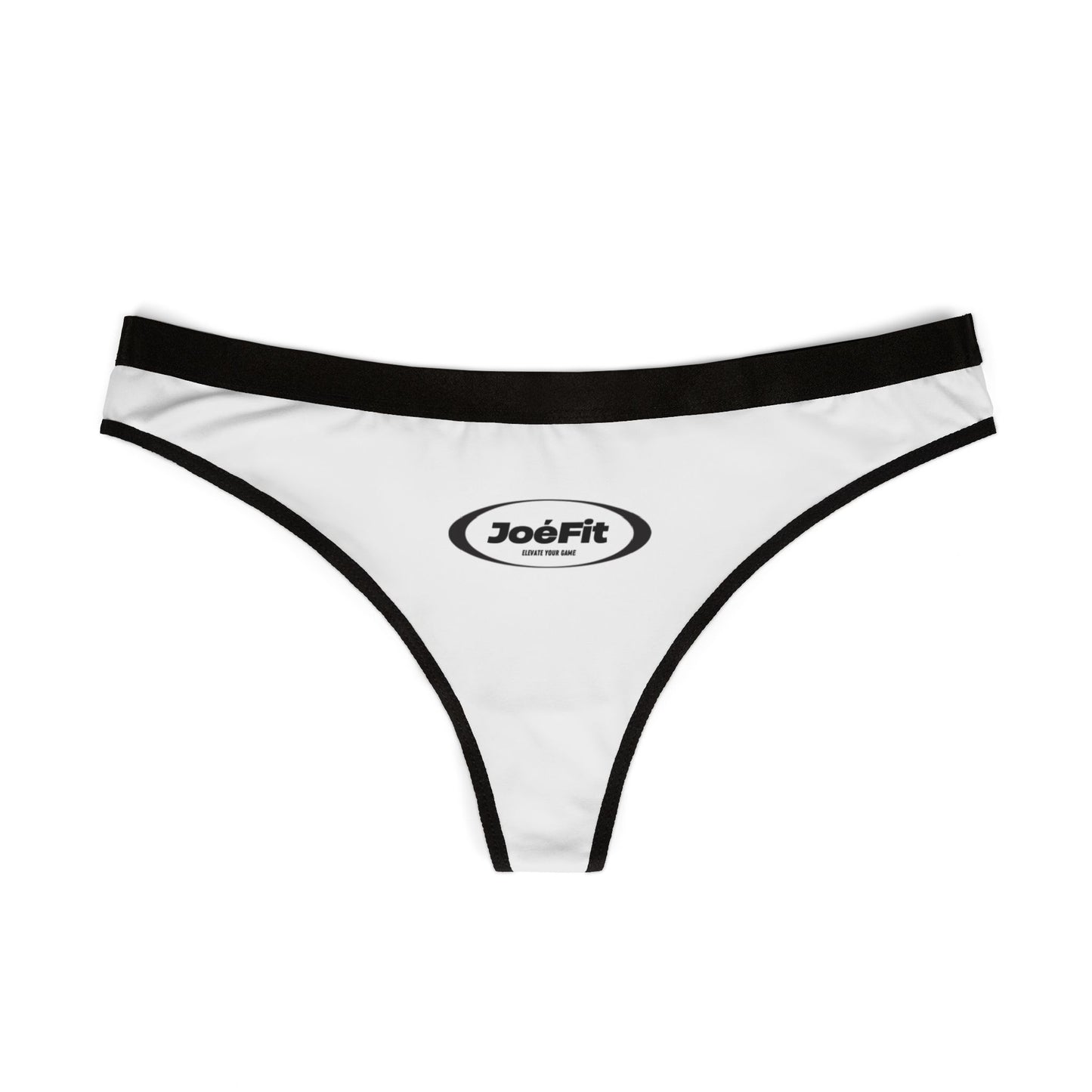 Stylish Women's Thongs - JoeFit Logo, Comfortable & Chic Underwear