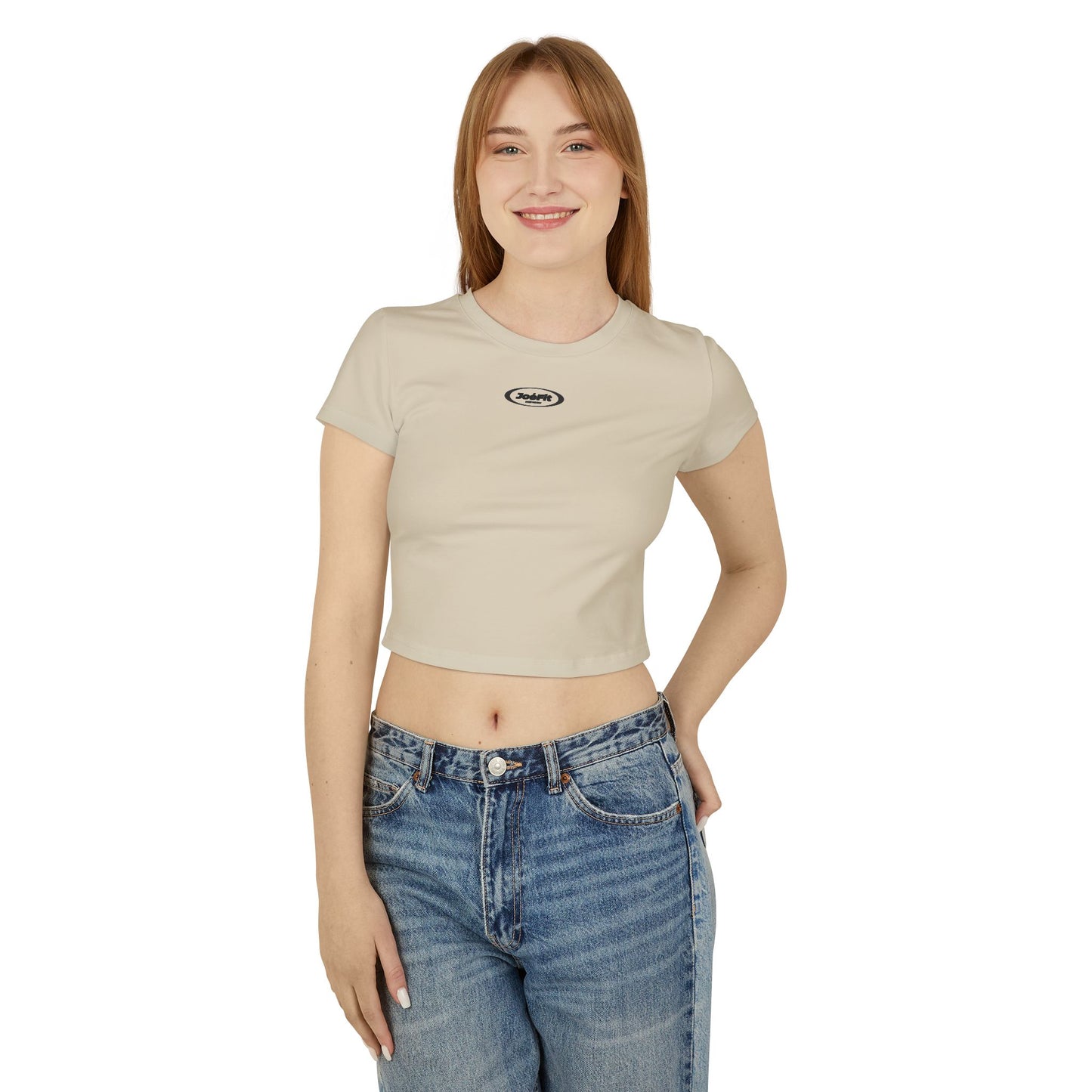 Chic Women's Baby Tee - Stylish Cropped Top for Casual Chic Outfits JoeFit