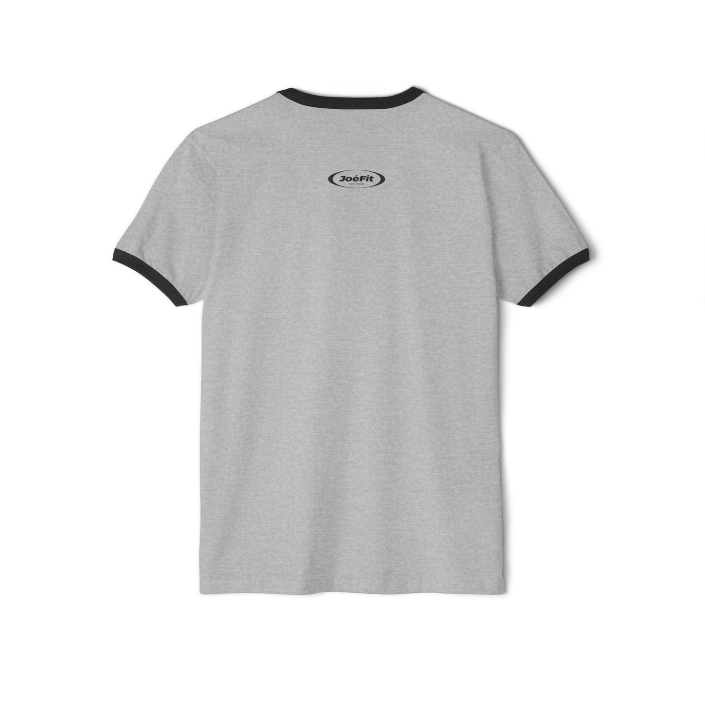 JoeFit Vintage Unisex Cotton Ringer T-Shirt - Casual Style for Active Lifestyles