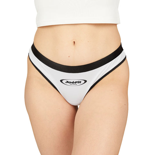 Stylish Women's Thongs - JoeFit Logo, Comfortable & Chic Underwear