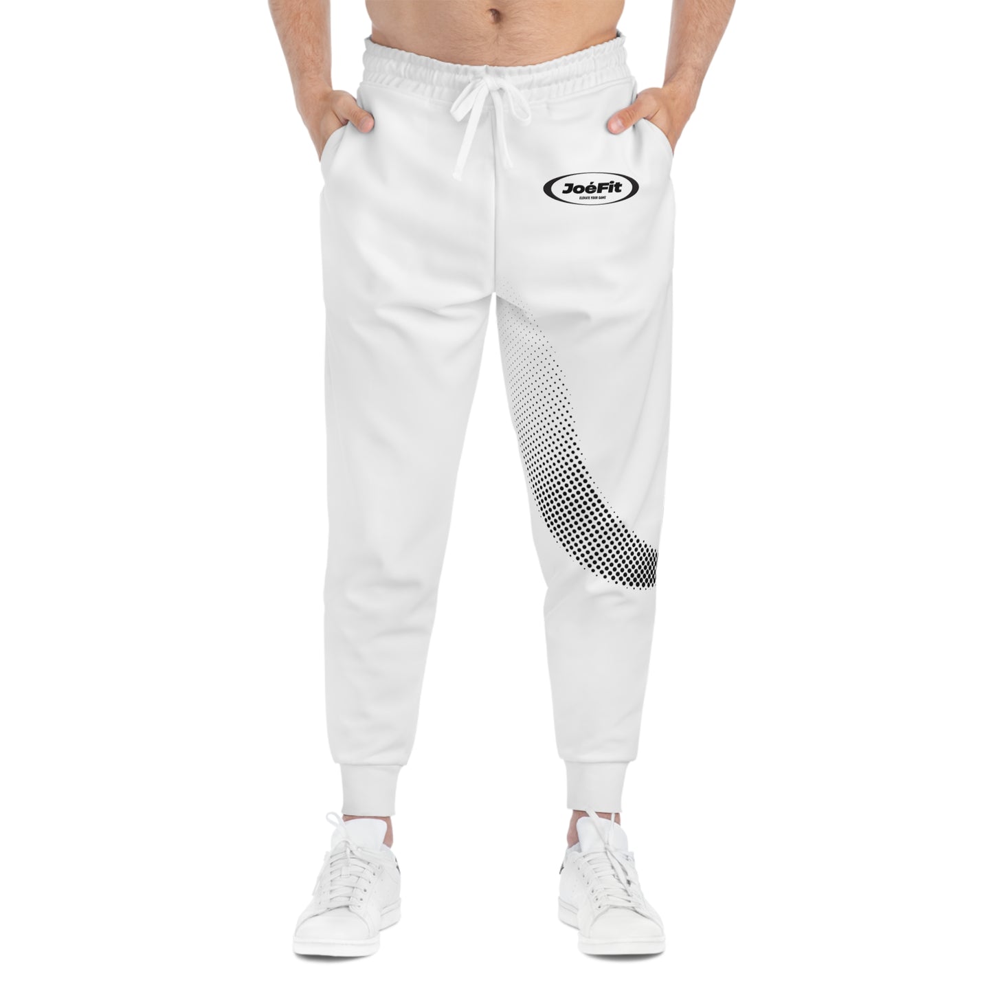 Stylish Athletic Joggers with Trendy Dotted Design - Perfect for Workouts and Casual Wear