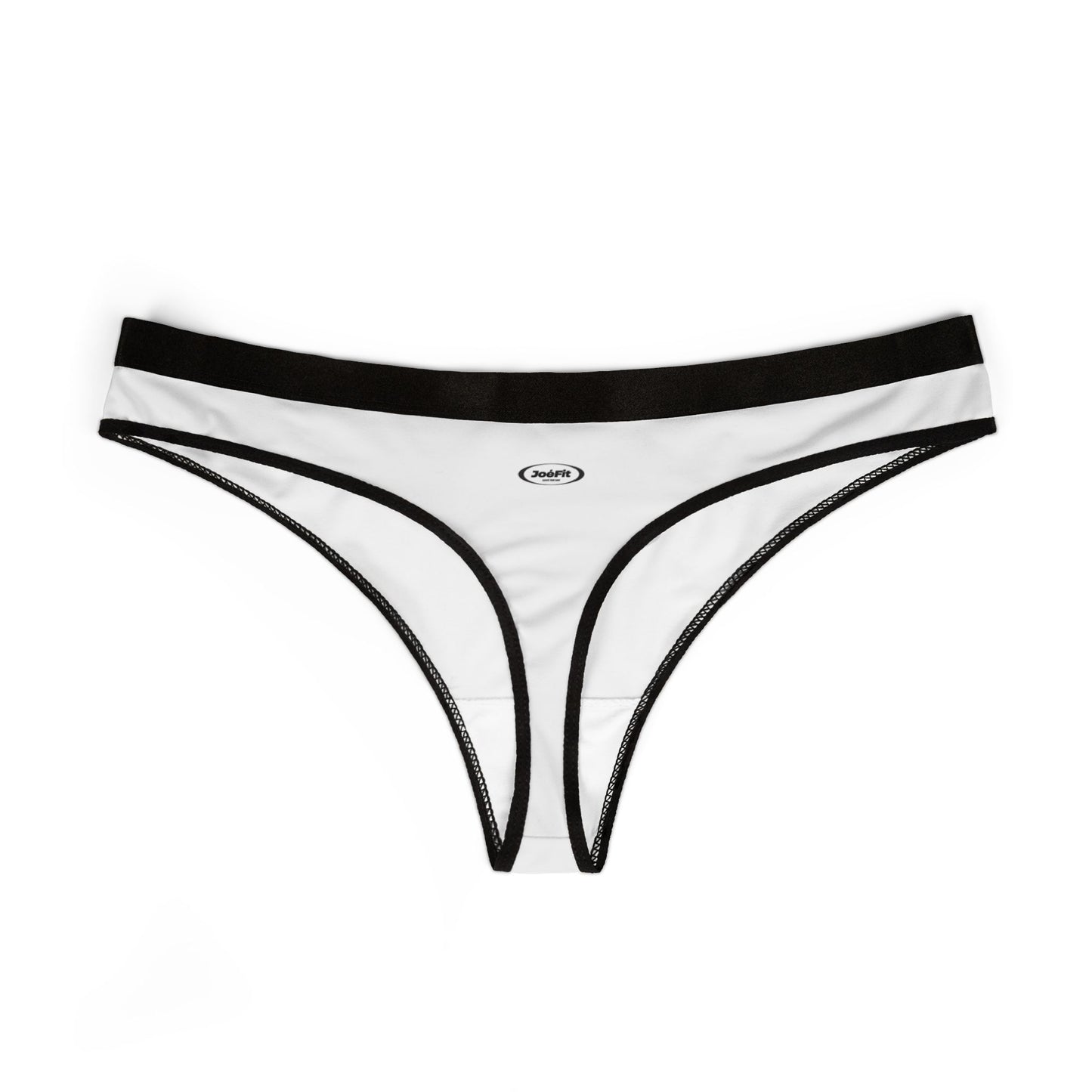 Stylish Women's Thongs - JoeFit Logo, Comfortable & Chic Underwear